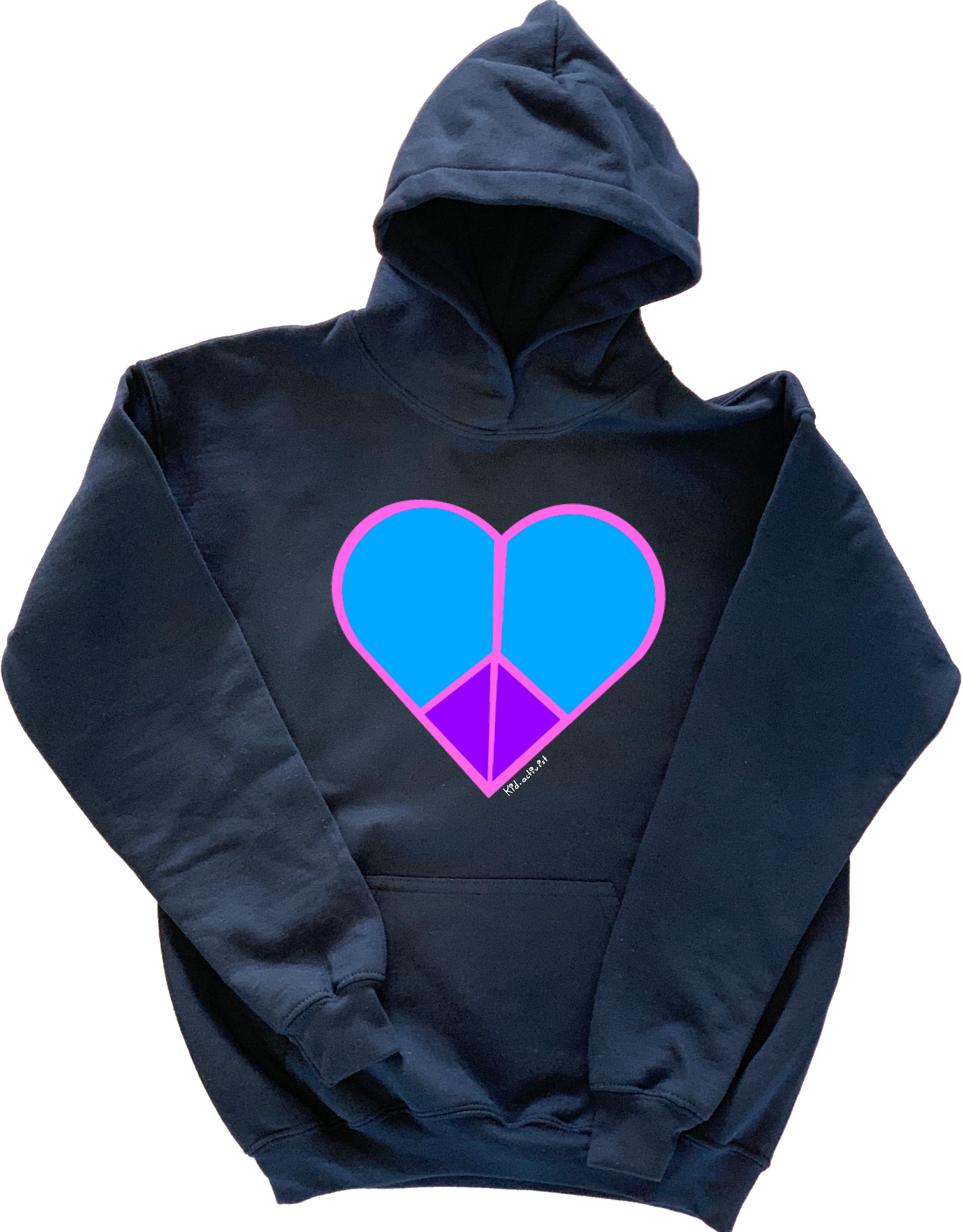 Peace Love Dem Boyz Unisex Heavy Blend Hooded Sweatshirt 